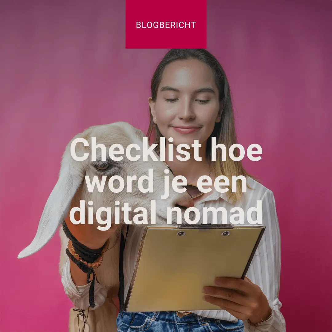 checklist hoe word je een digitale nomad